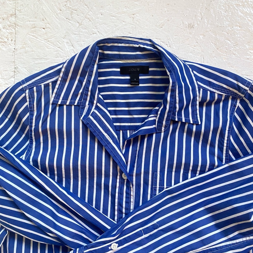 J. Crew Cotton Button Down Shirt - Picture 3 of 4